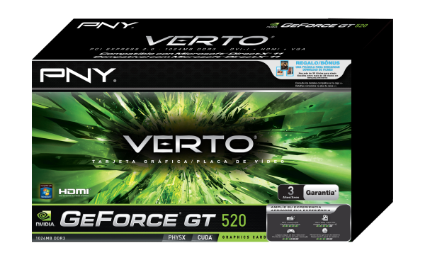 PNY GeForce GT 520