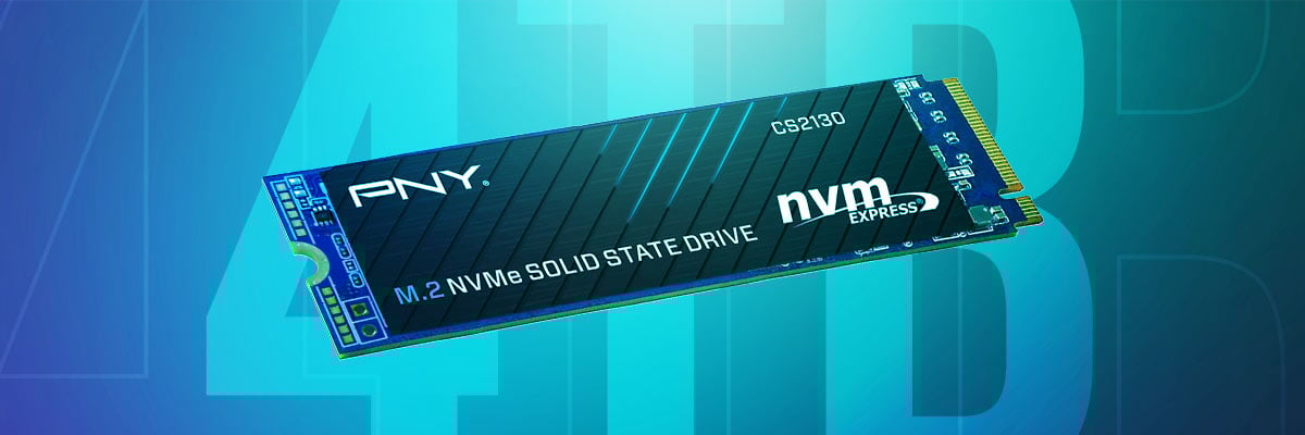 PNY CS2130 4TB M.2 NVMe Internal Solid State Drive