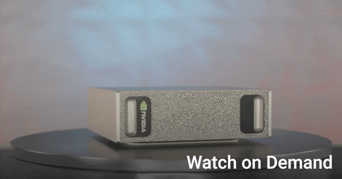 NVIDIA DGX Spark On-Demand Virtual Event