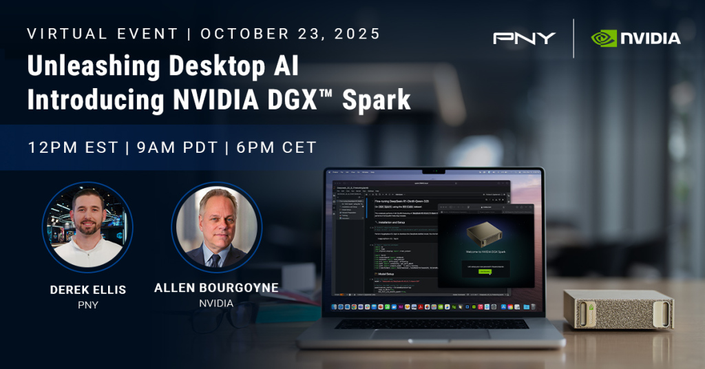Unleashing Desktop AI Introducing NVIDIA DGX Spark Virtual Event