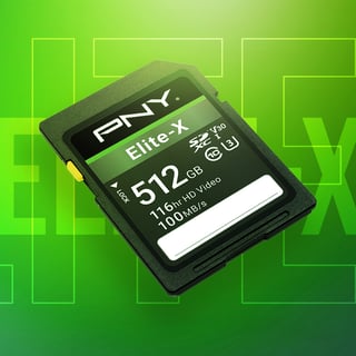 Elite-X Class 10 U3 V30 SD Flash Memory Card