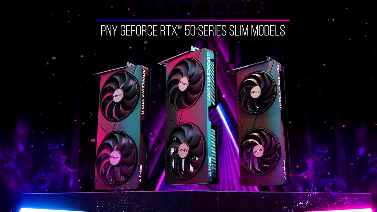 PNY GeForce RTX Slim Cards Now Available