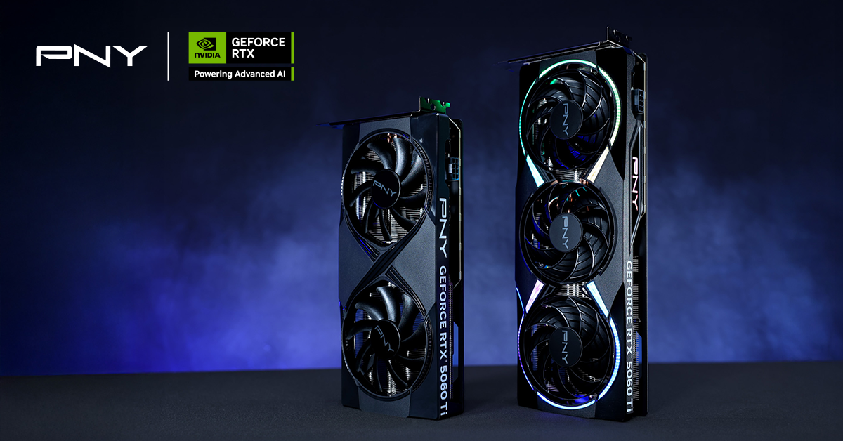  PNY’s GeForce RTX™ 5060 Family GPUs