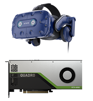 HTC Vive Pro NVIDIA Quadro RTX 4000