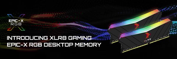 PNY XLR8 Gaming EPIC-X RGB™ DDR4 3200MHz Desktop Memory