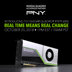 NVIDIA Quadro RTX 6000 - Real Time Means Real Change