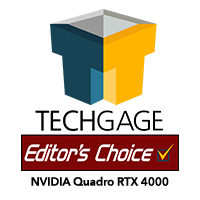Techgage - Editor's Choice - NVIDIA Quadro RTX 4000